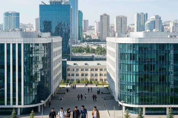 Astana Medical University campus - MBBS in Kazakhstan for Indian students